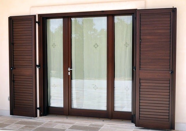 Is it safe to have glass front door