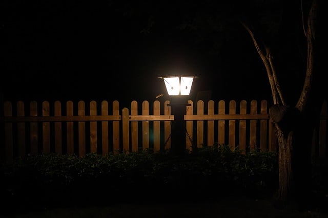 What happens to outdoor lights when it rains