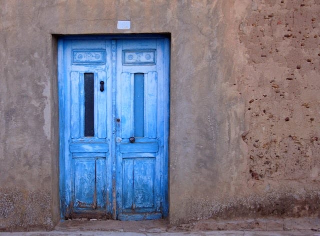 What Does a Blue Door Mean Spiritually
